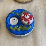 monster eyeball cookie
