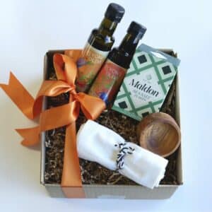 olive oil and balsamic gift set
