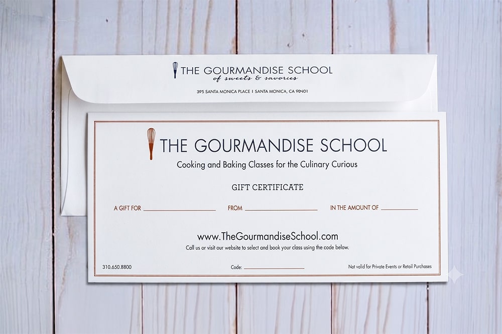 Gourmandise Gift Certificate